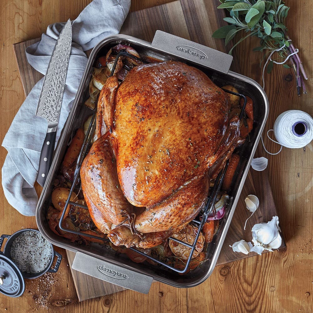 how to use a roasting pan