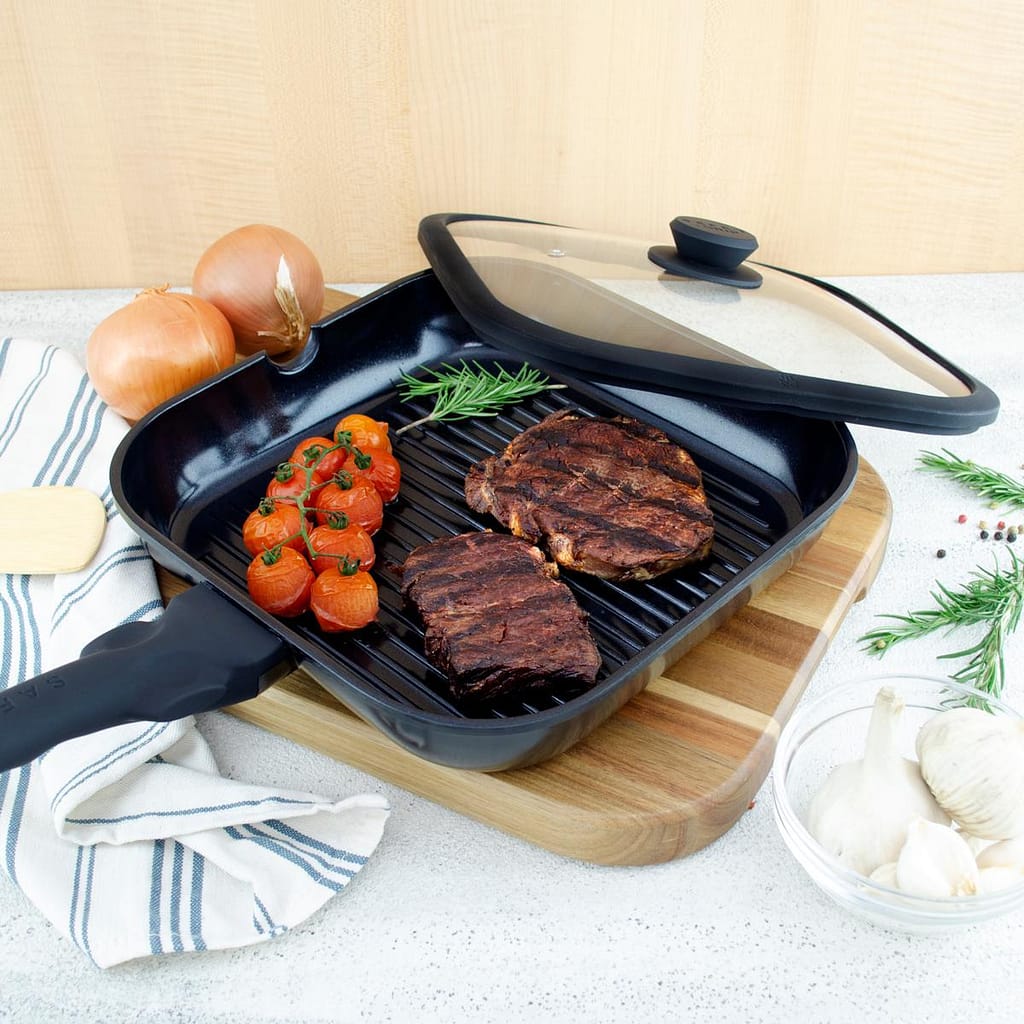 Cast iron vs non stick grill pan 17