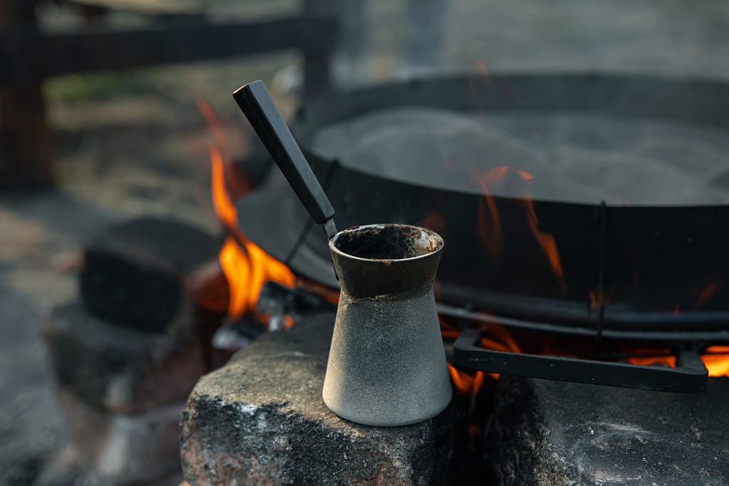How to make turkish coffee in a saucepan 02