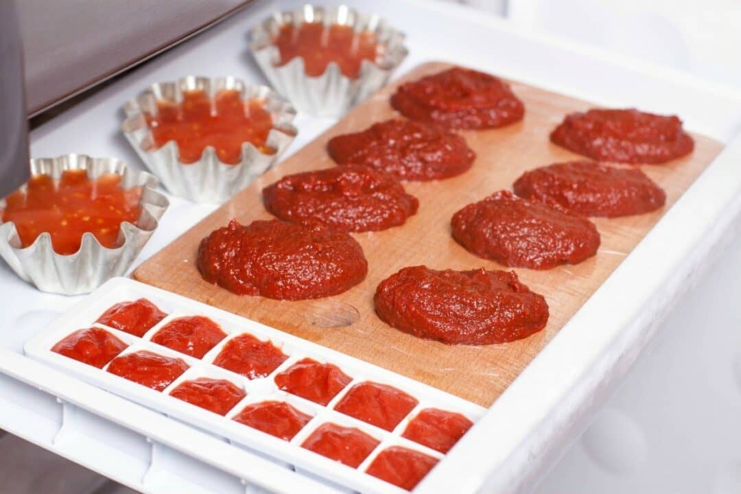 How to make Freeze Tomato Paste 02