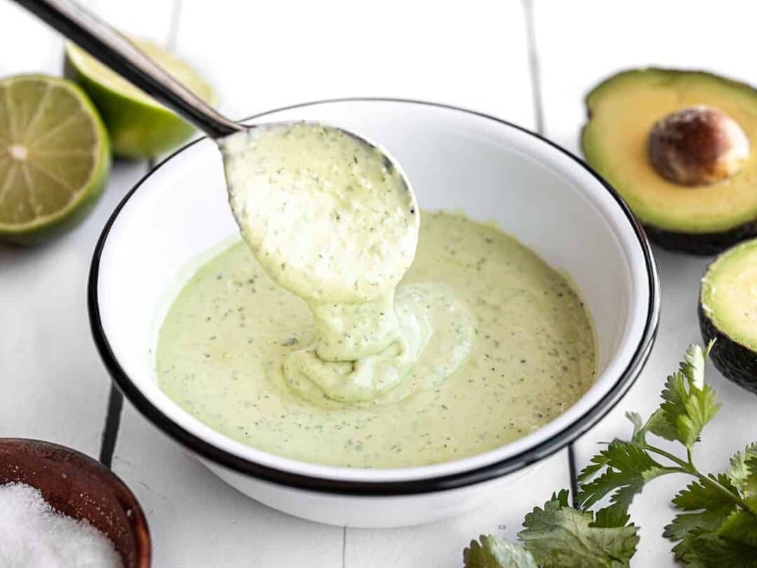 How to Make Avocado Dressing