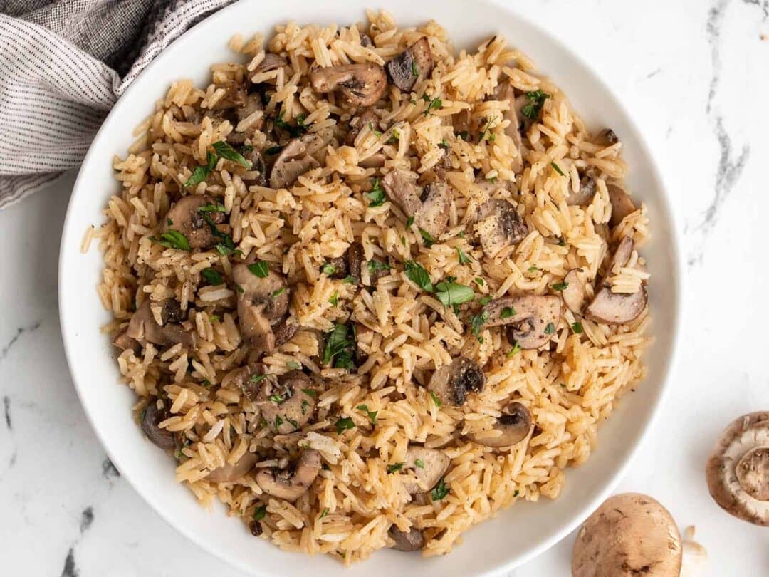 Mushroom Rice Recipe
