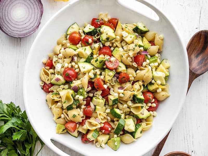 summer sweet corn salad recipe