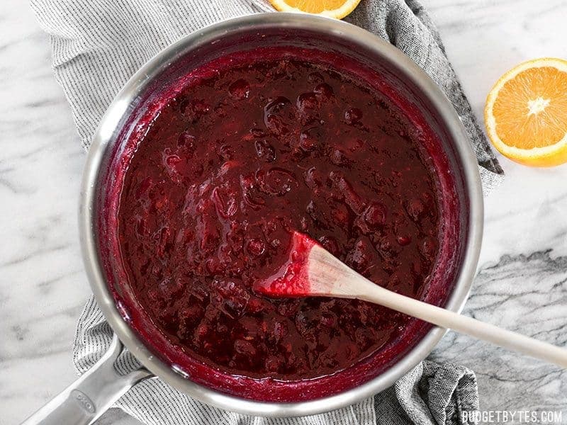 Homemade Cranberry Sauce recipe 01