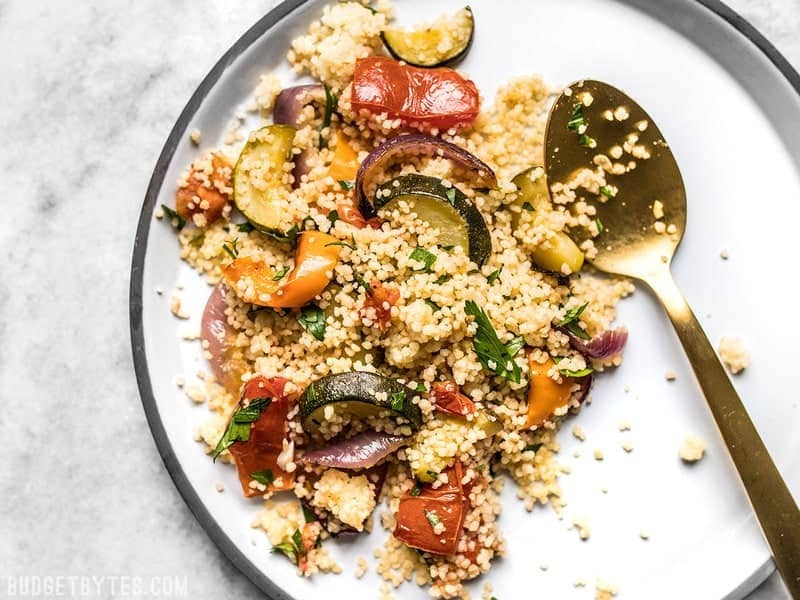 Recipe Roasted Vegetable Couscous 01