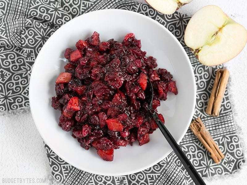 Roasted Cranberry Apple Relish Recipe 02