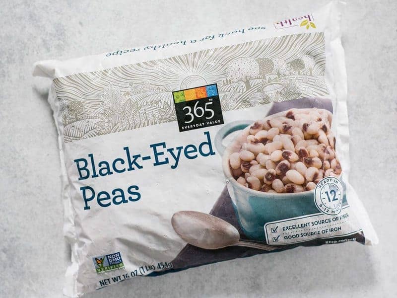 Frozen Black Eyed Peas bag