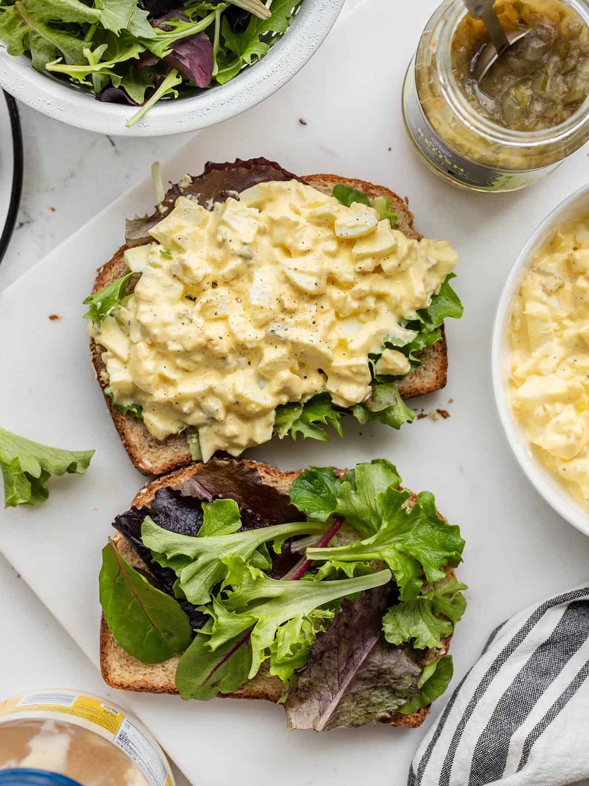 Easy egg salad recipe