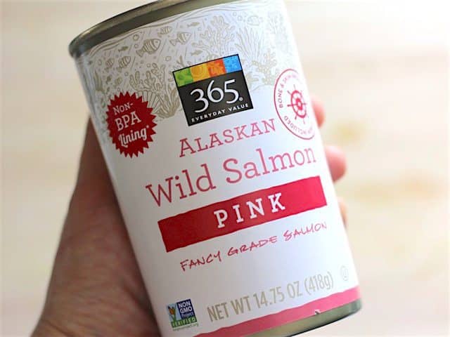 Canned Salmon label