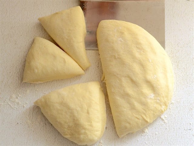Cut Naan Dough