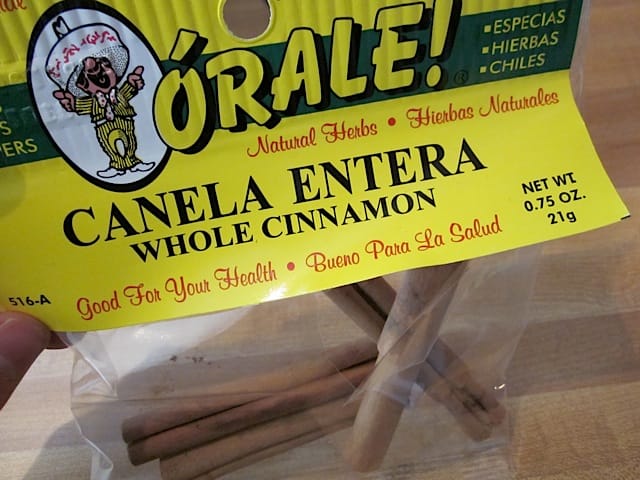 cinnamon sticks in packaging 