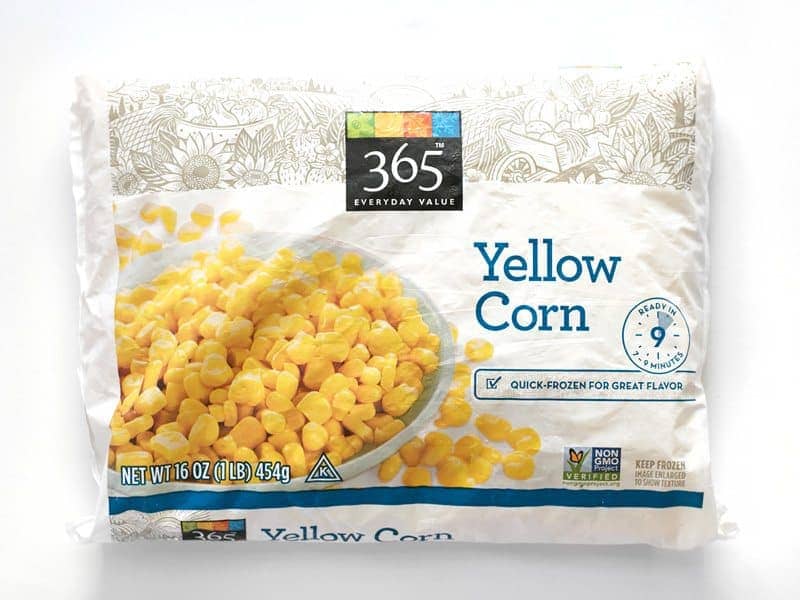 Frozen Corn in package