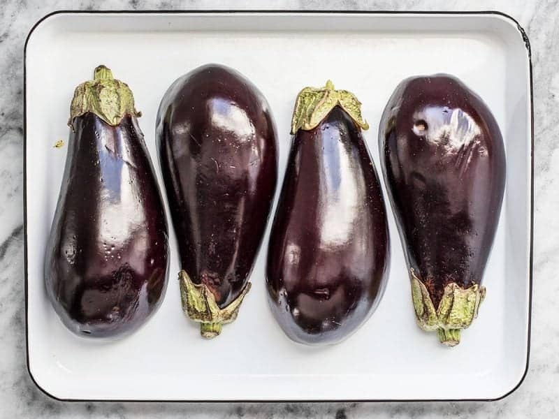 Eggplant Ready to Roast
